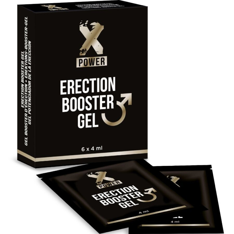 Xpower - Gel Booster D-Érection 6 X 4 Ml
